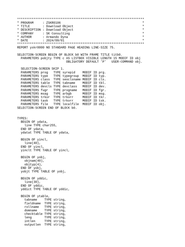 Download Object Management Tool | PDF | String (Computer Science ...