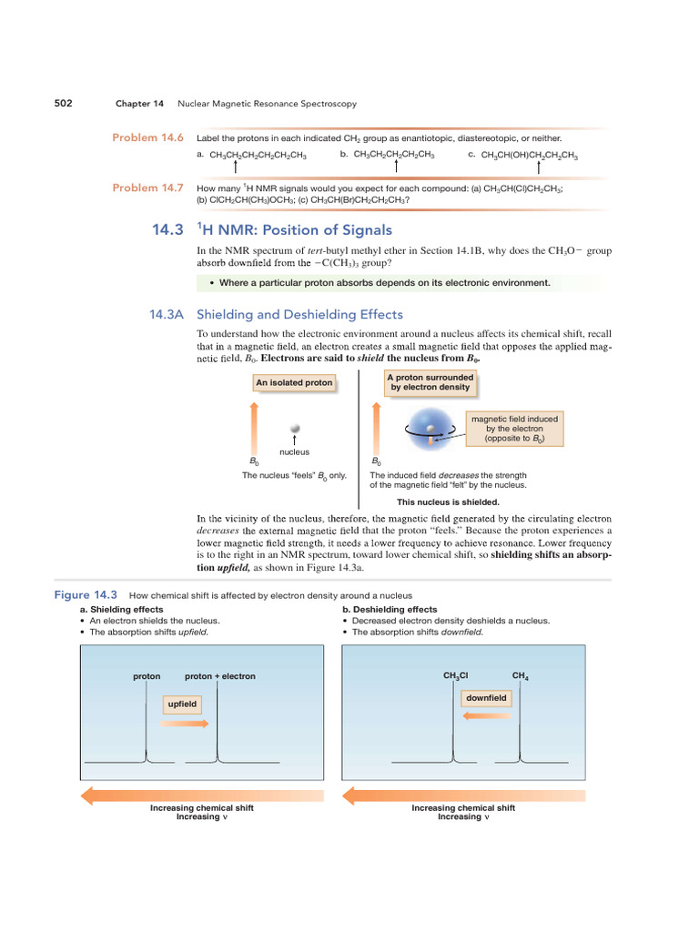 DS 2 NMR Shield Effects Textbook Excerpt 2 | PDF