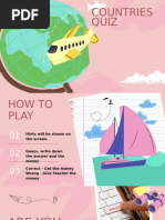 The Middle East Countries - Map Quiz Game | PDF | Middle East | Arab World