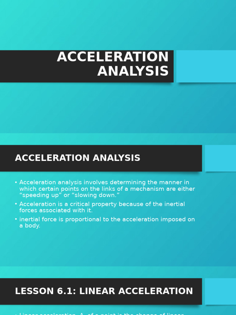 Acceleration Analysis in Mechanisms | PDF | Acceleration | Velocity
