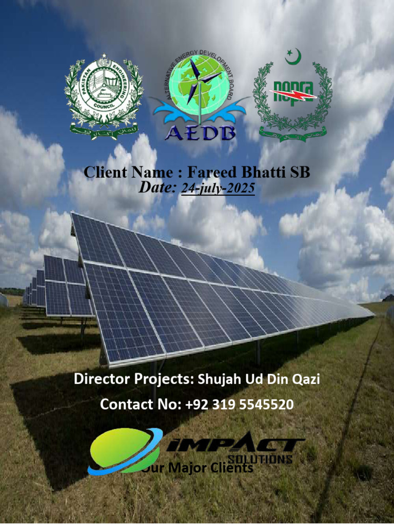 Solar Energy System Quotation 10.37 KW | PDF | Photovoltaic System ...