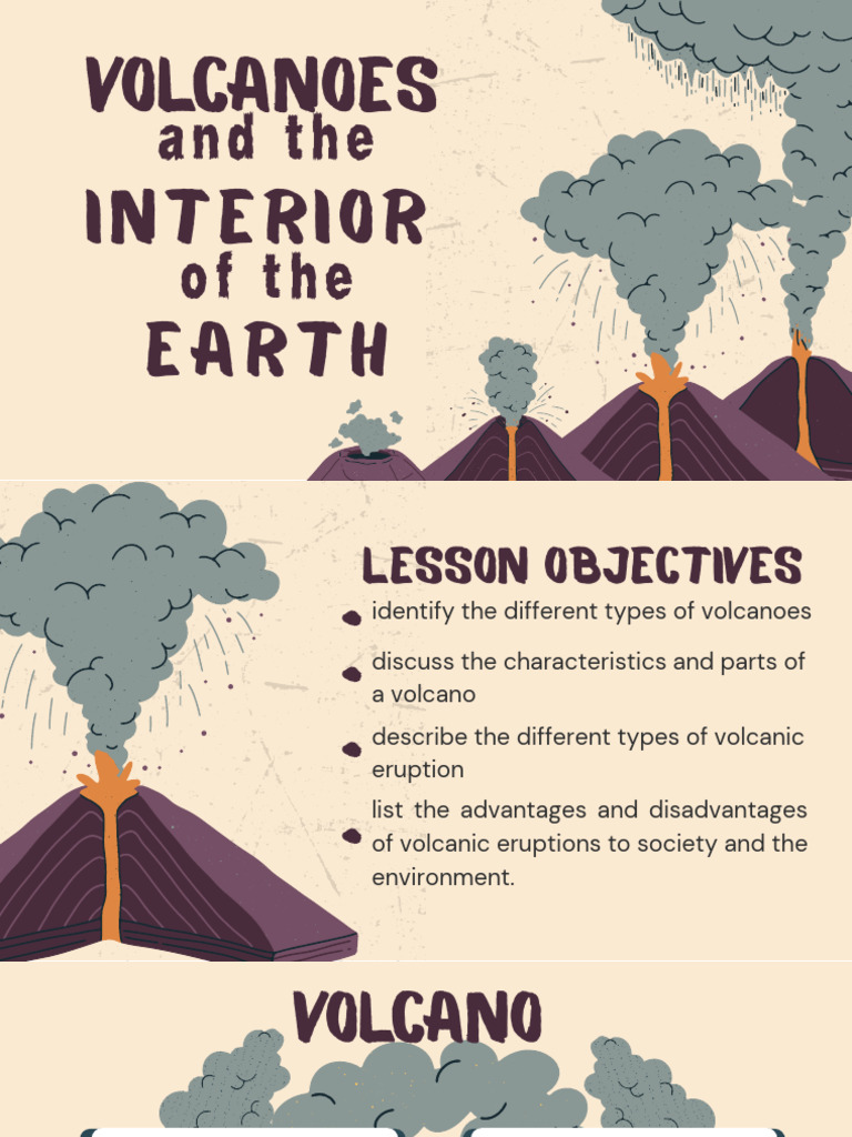 Types and Effects of Volcanic Eruptions | PDF | Volcano | Lava