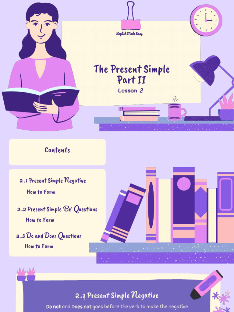 Mastering Present Simple Tense | PDF | Linguistics | Syntax