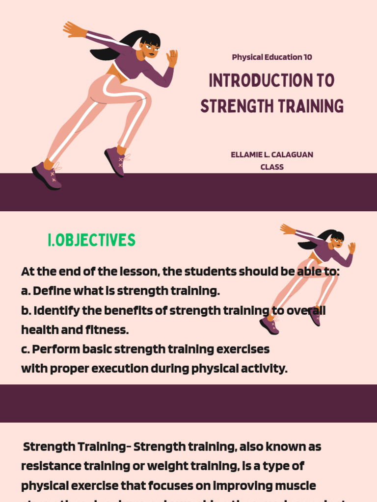 Strength Training Basics for Students | PDF