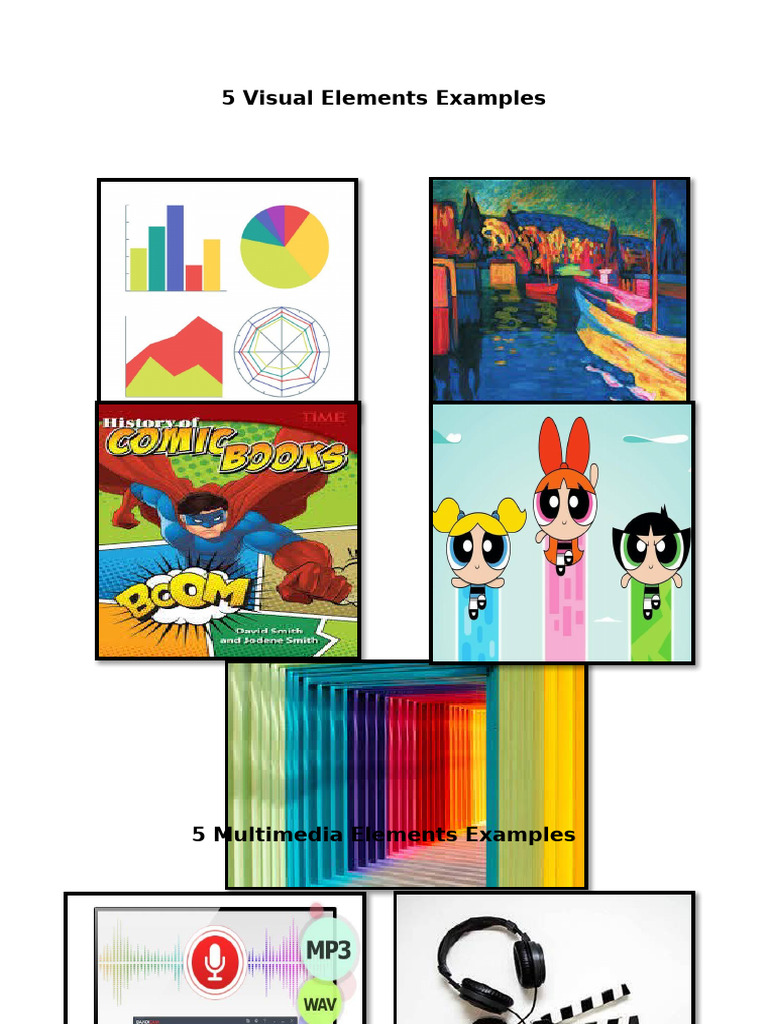 5 Visual Elements Examples Pdf