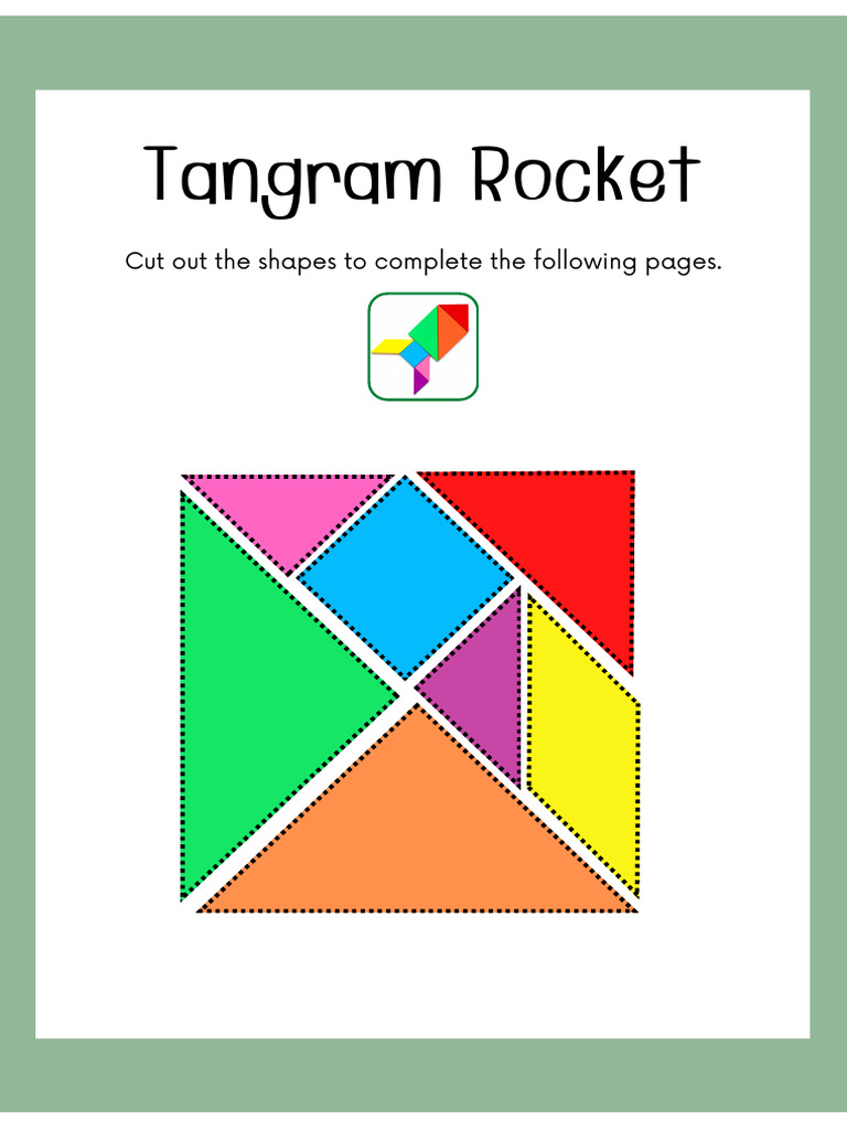Tangram Rocket Activity Guide | PDF