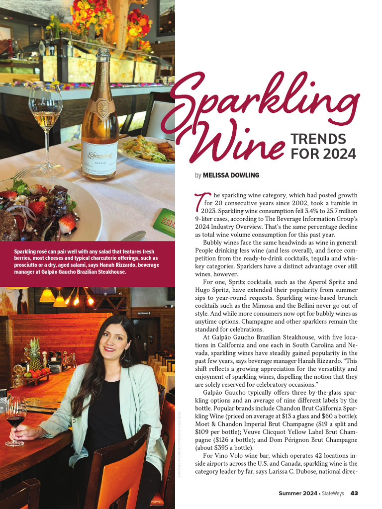 Sparkling Wine Trends for 2024 | PDF | Champagne | Grape