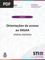 Cadastro de Usuário no SIGAA | PDF