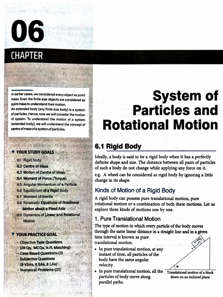 11 CH 6 Notes With Exam Pattern Exercise | PDF