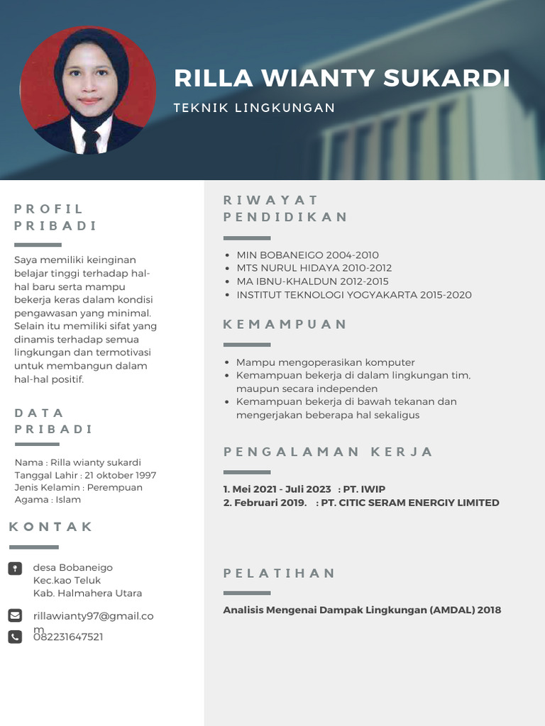Contoh cv | PDF