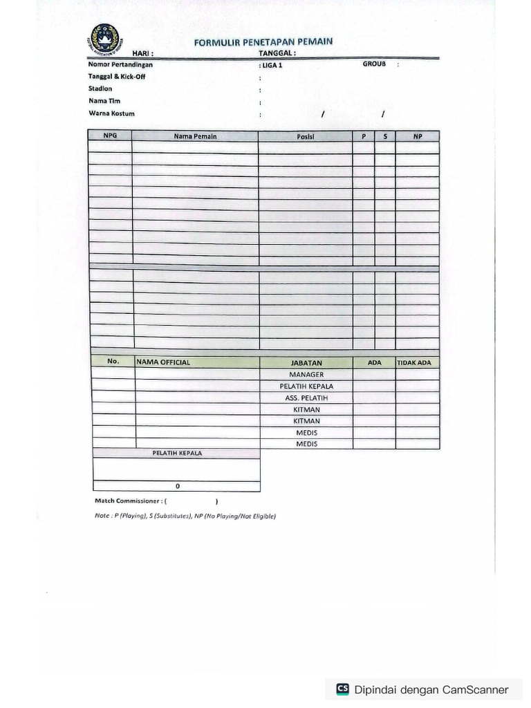 FPP Starting XI | PDF