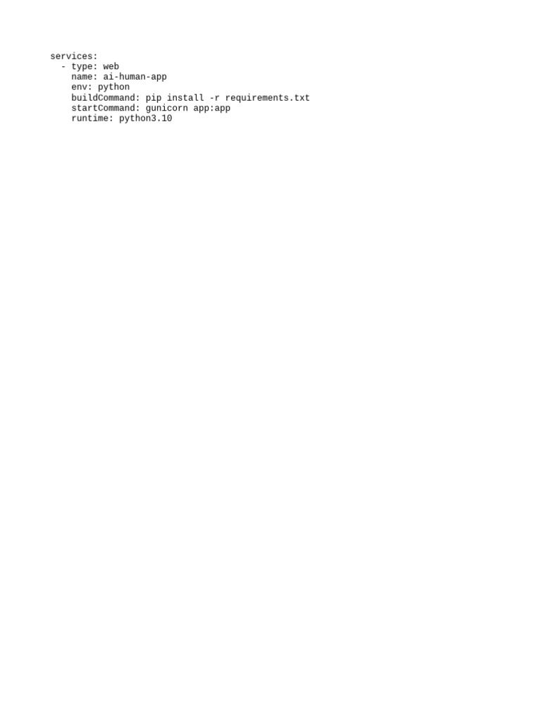 Render Yaml | PDF