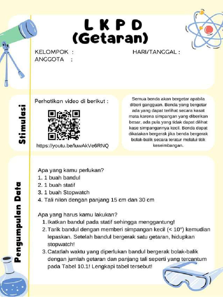 LKPD Getaran | PDF