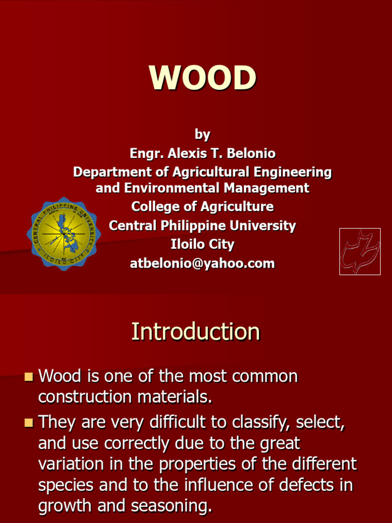 Hardwoods and Wood Defects Overview | PDF | Wood | Lumber