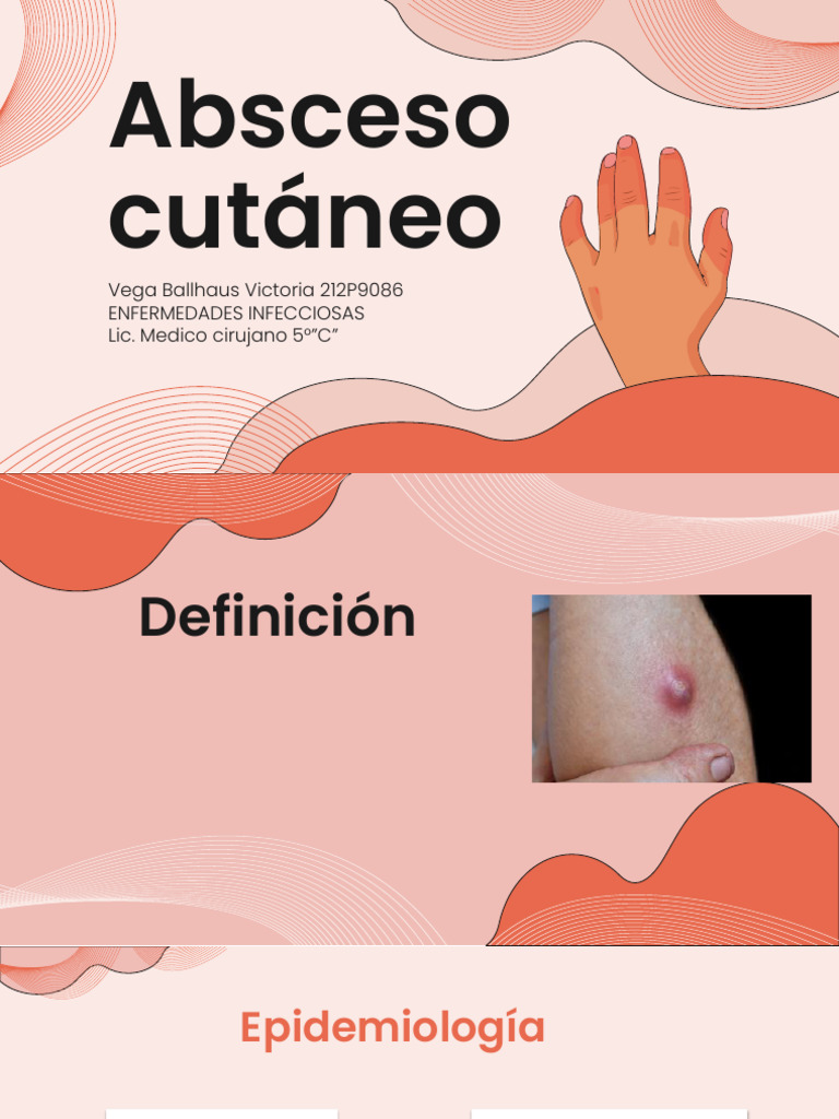 Absceso Cutáneo: Definición y Tratamiento | PDF | Enfermedades y ...
