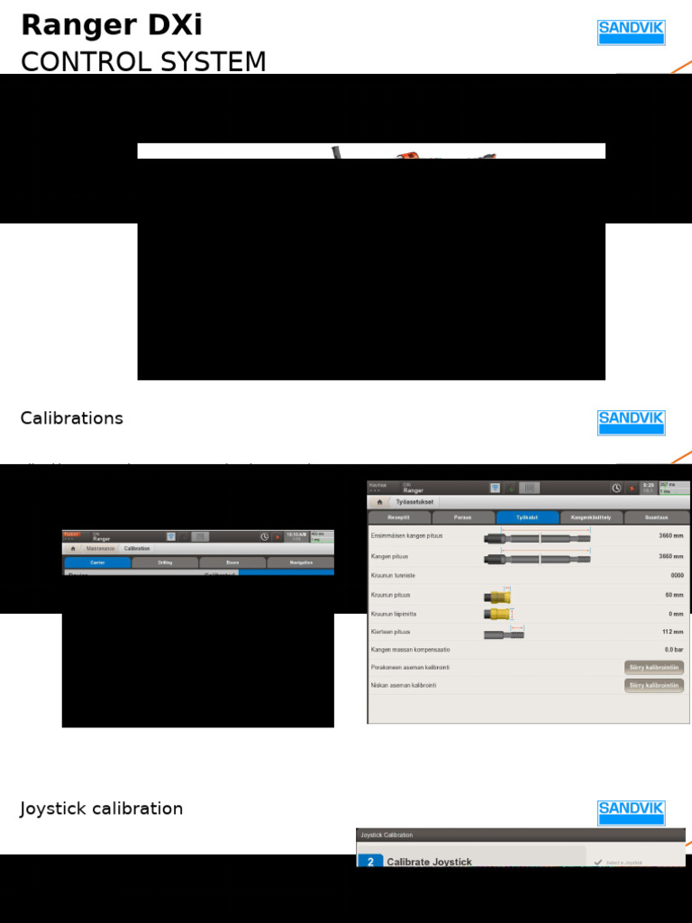 Ranger DXi Control System Calibration Guide | PDF | Valve | Drilling