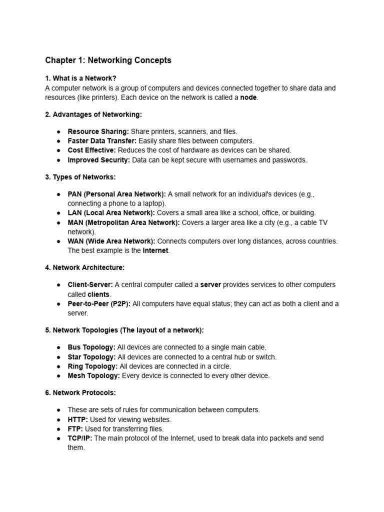 Networking and Database Essentials Guide | PDF | Computer Virus ...