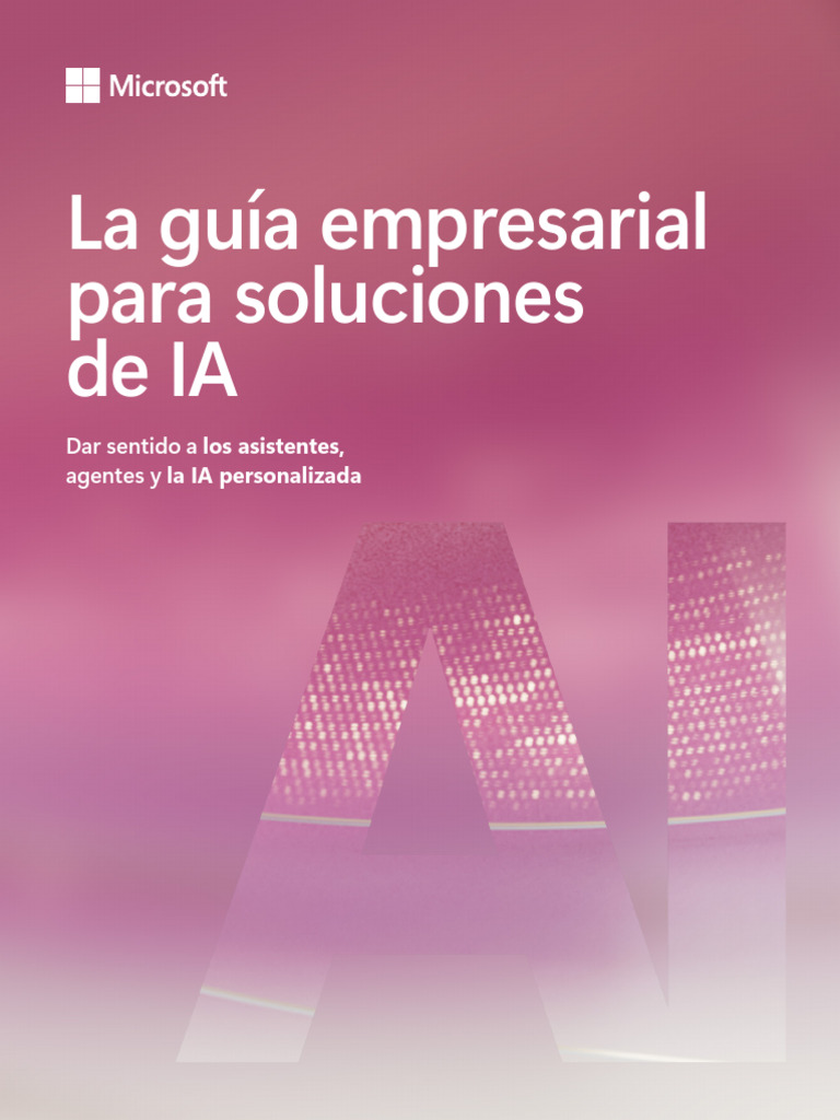 Guía de IA Generativa para Empresas | PDF | Inteligencia artificial ...