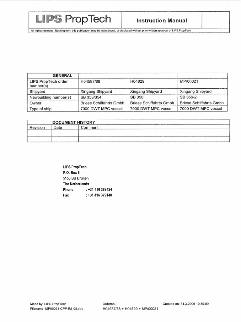MP00021 CPP Im | PDF