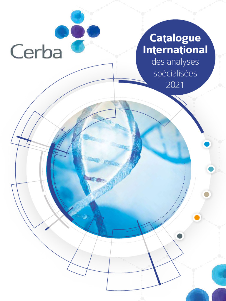 Catalogue Cerba 2021 des analyses | PDF | Pathologie clinique | Hémostasie