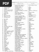 Valency Chart of Ions and Elements | PDF