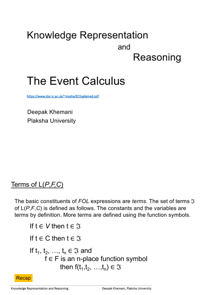 KRR-EventCalculus | PDF | Knowledge Representation And Reasoning ...
