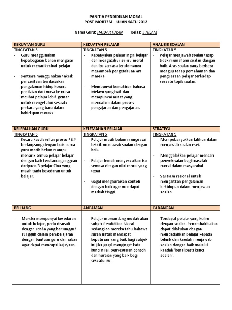Post Motem Pm U 1 Pdf