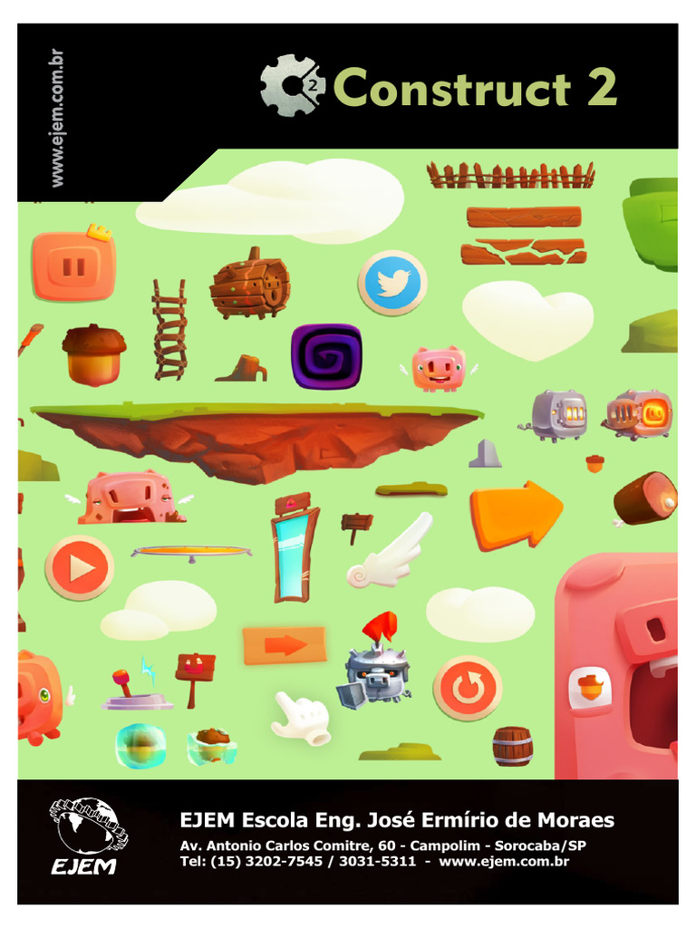 Curso de Criação de Jogos 2D com Construct 2 | PDF | Videogames | Imagem