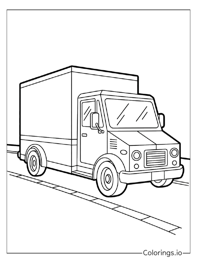 Busy Delivery Truck | PDF