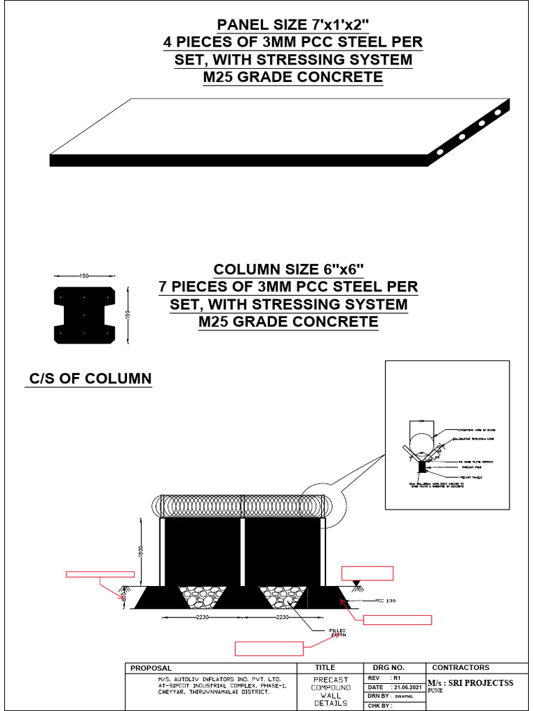 Construction Proposal for Column Design | PDF | Natural Materials ...