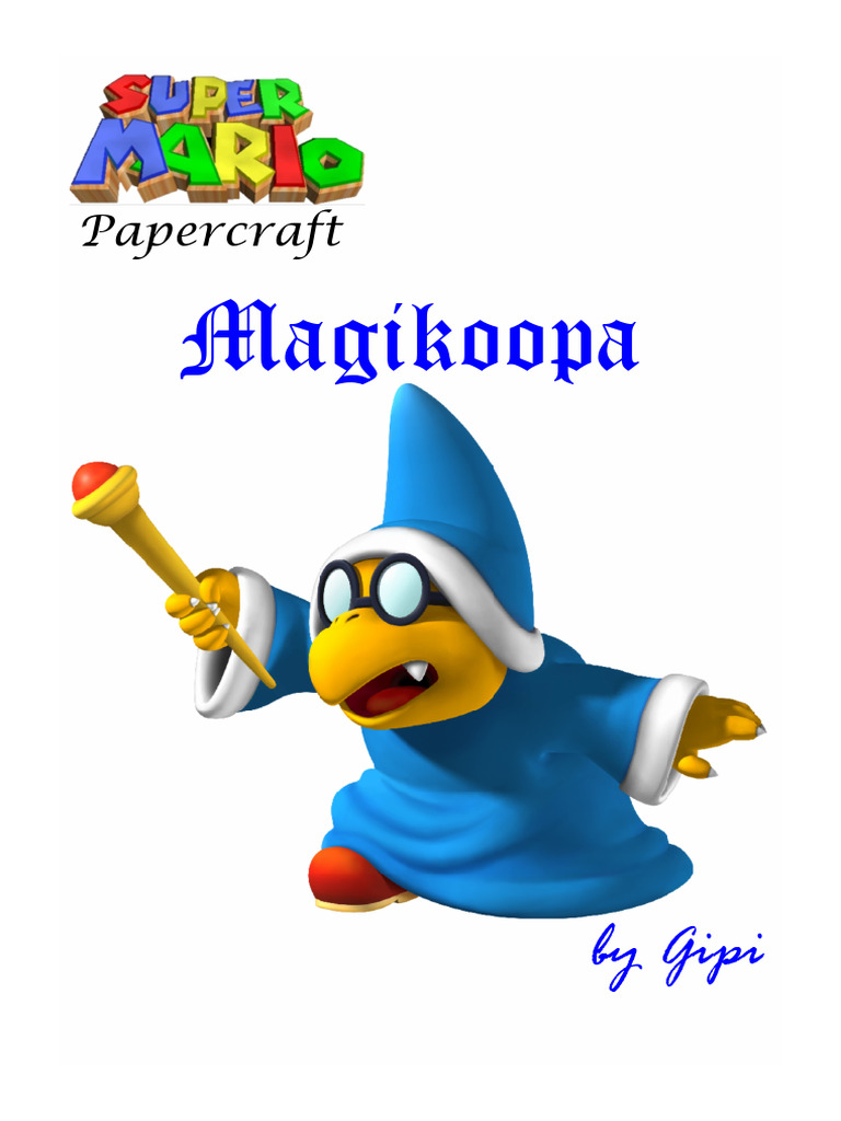 Magikoopa Papercraft - Lineless | PDF