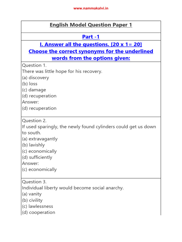 Synonyms and Antonyms Practice Test | PDF | Abraham Lincoln | John ...