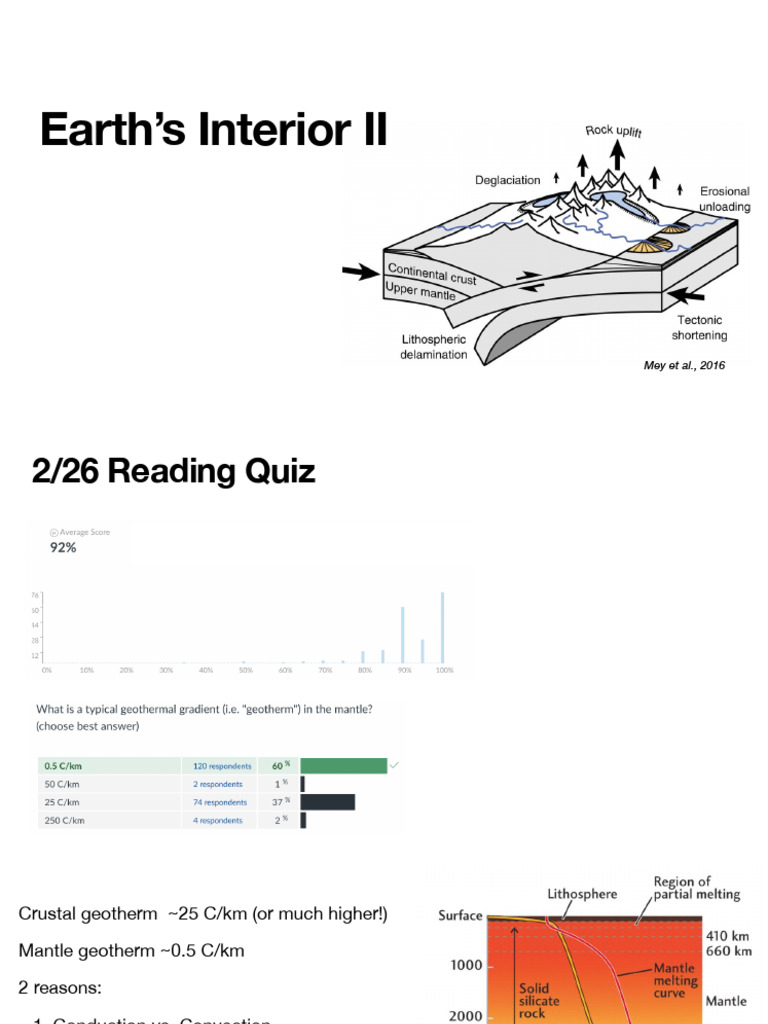 Understanding Earth's Interior and Geology | PDF | Stratigraphy | Geology