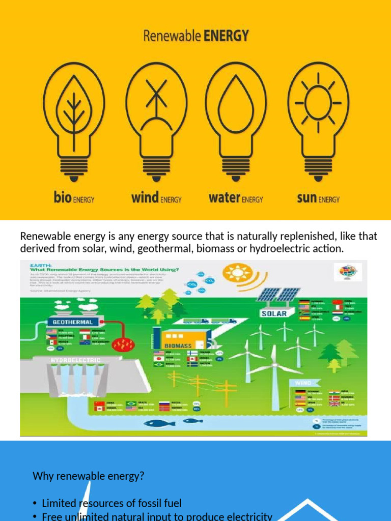 Benefits of Renewable Energy Sources | PDF
