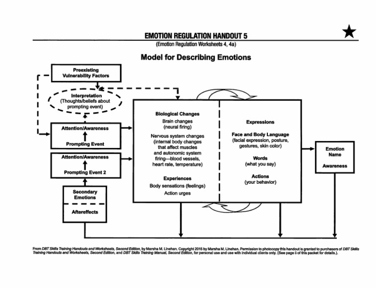 ER 10 - A Model of Emotions Handout 5 | PDF