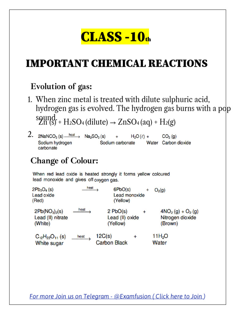 Chemical Reactions in Organisms | PDF | Sodium Carbonate | Chemical ...