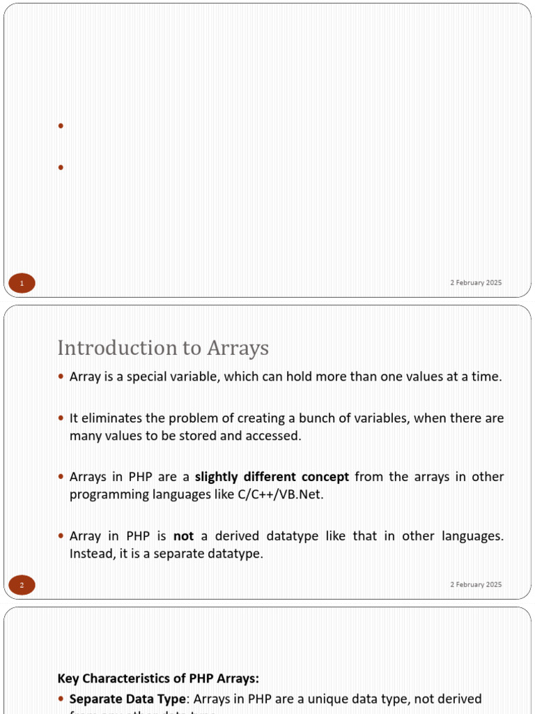 Preserve Numeric Keys in PHP Arrays | PDF | Parameter (Computer ...