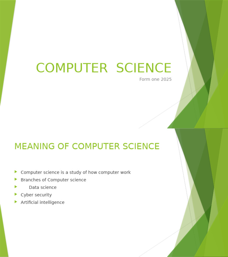 Computer Science | PDF