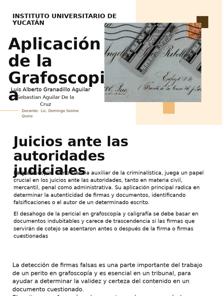 Grafoscopía en Juicios y Finanzas | PDF | Bancos | Fraude