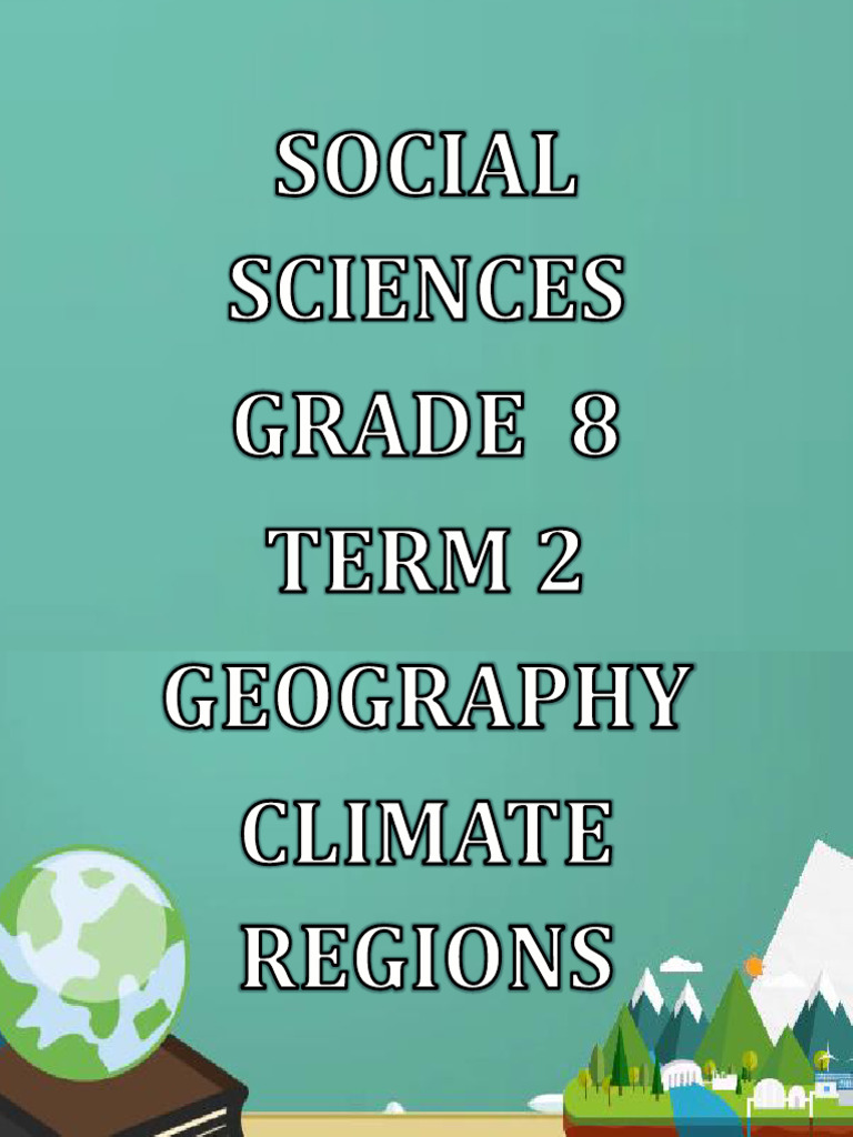 Ss GRD 8 Term 2 Notes | PDF | Atmosphere Of Earth | Rain