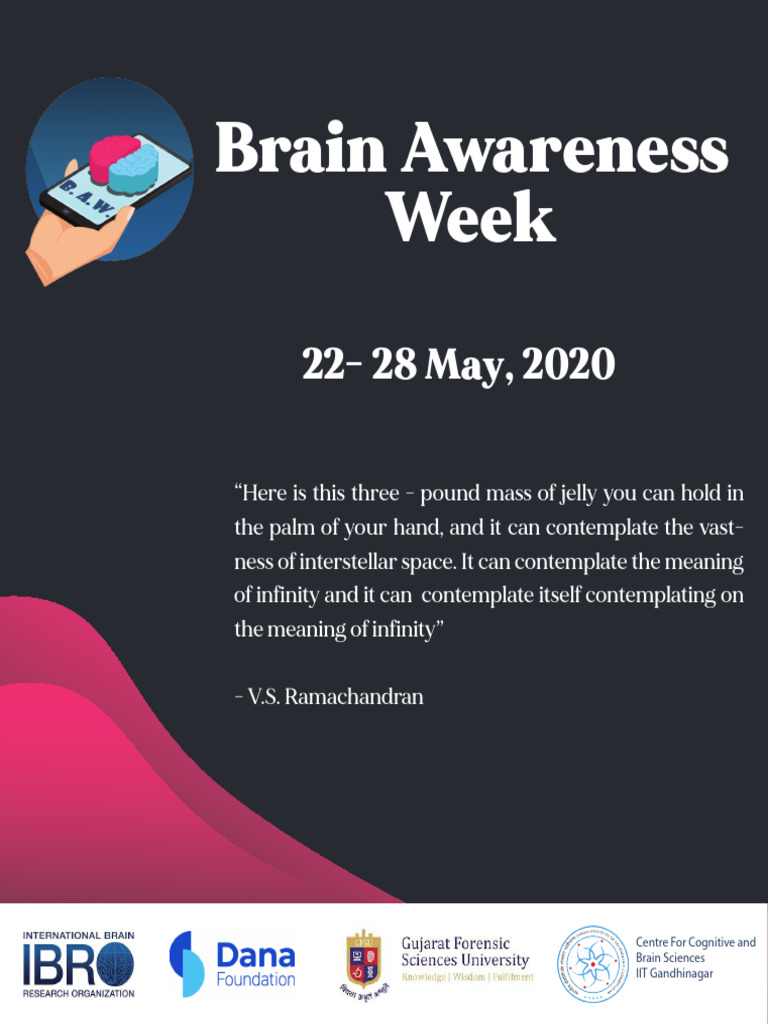 Brain Awareness Week 2020 Events | PDF | Behavioural Sciences ...