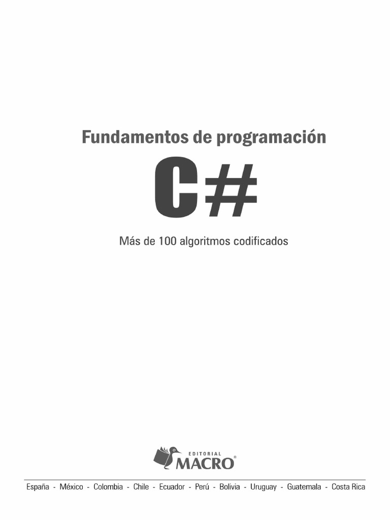 Fundamentos de Programacion C 100 Algoritmos Codificados | PDF