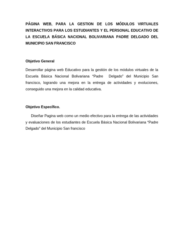 Página Web | PDF