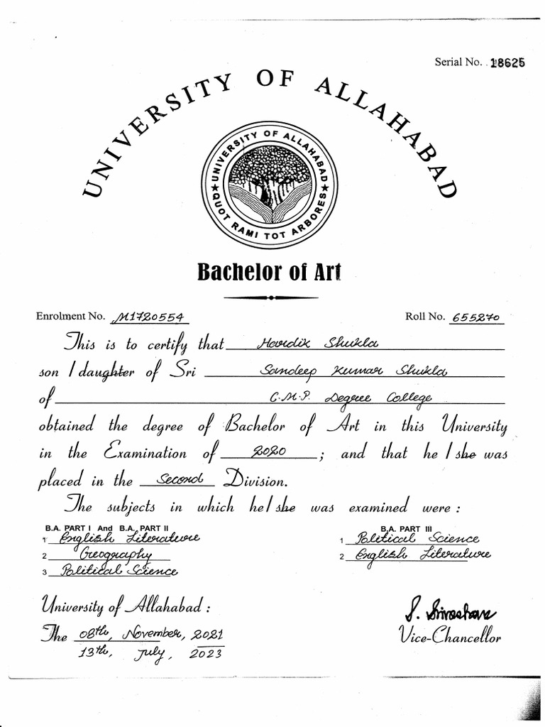 Degree Ba | PDF