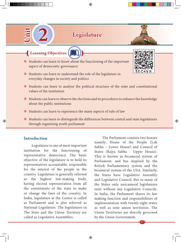 Understanding India's Legislature Functions | PDF | Bill (Law ...