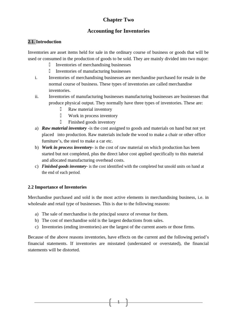 Inventory Accounting Methods Explained | PDF | Cost Of Goods Sold ...