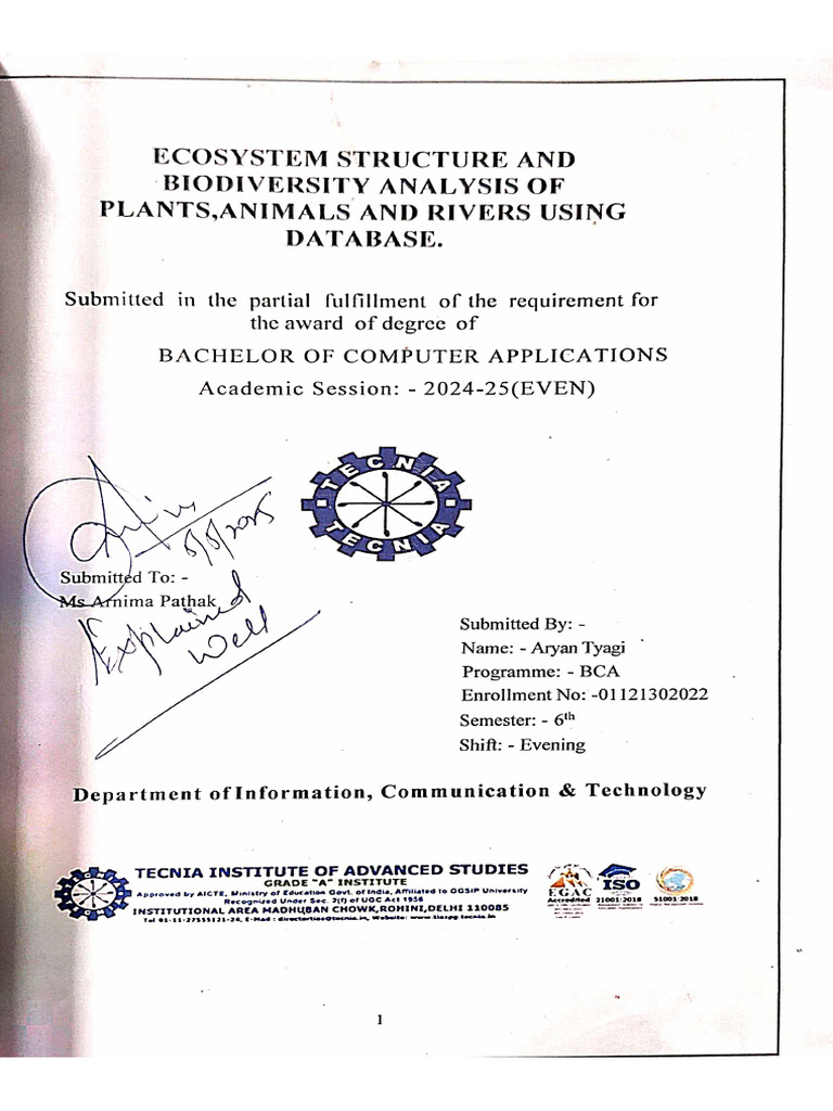 Major Project Till Abstract | PDF