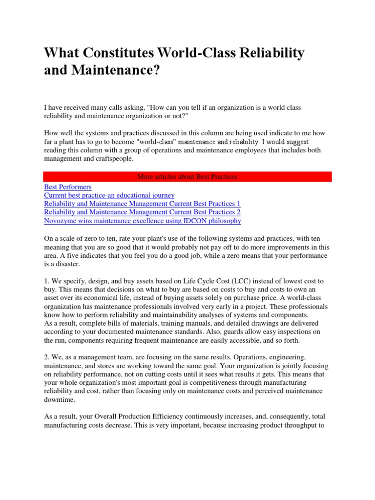 What Constitutes World | PDF | Reliability Engineering | Filtration