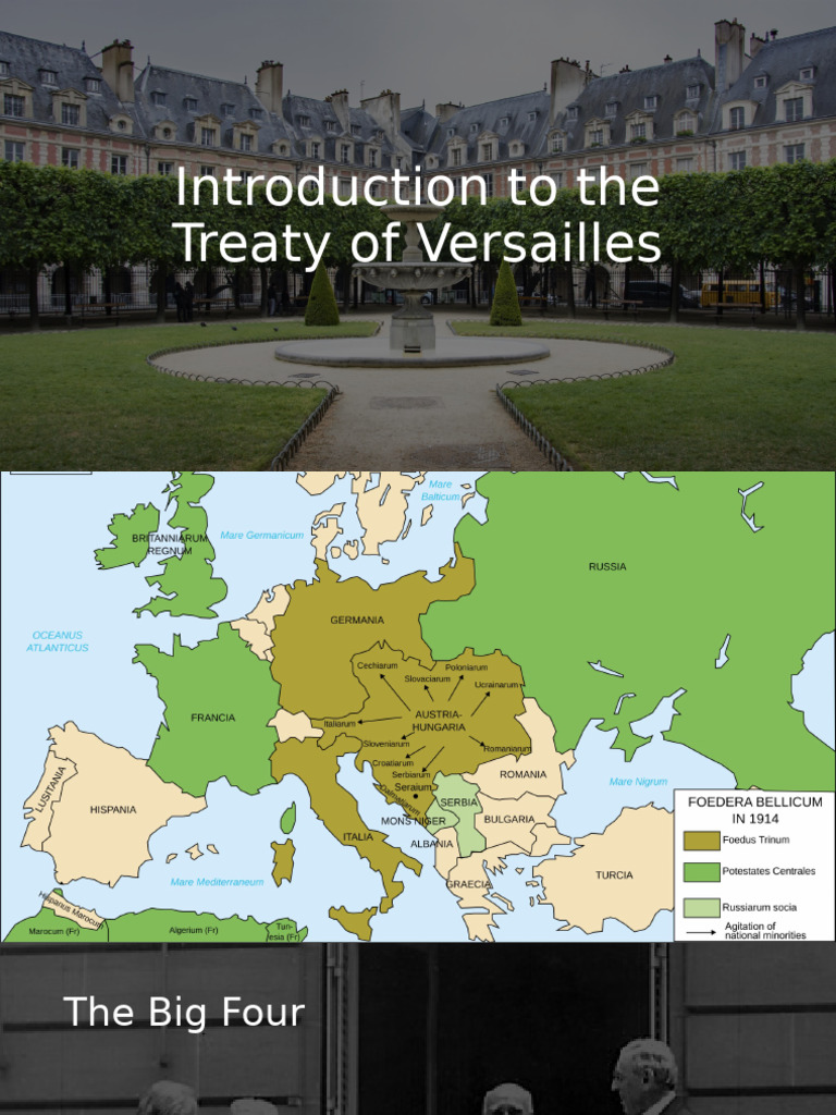 Overview of the Treaty of Versailles | PDF