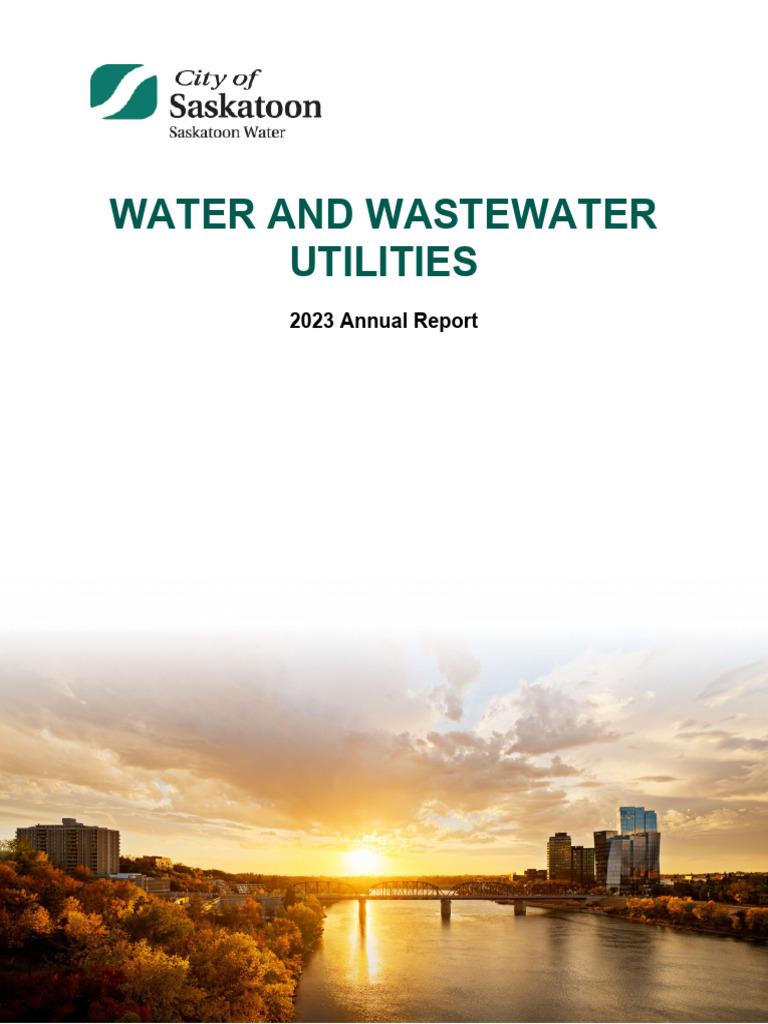 Water and Wastewater Utilities Annual Report-2023 - 0 | PDF | Sewage ...